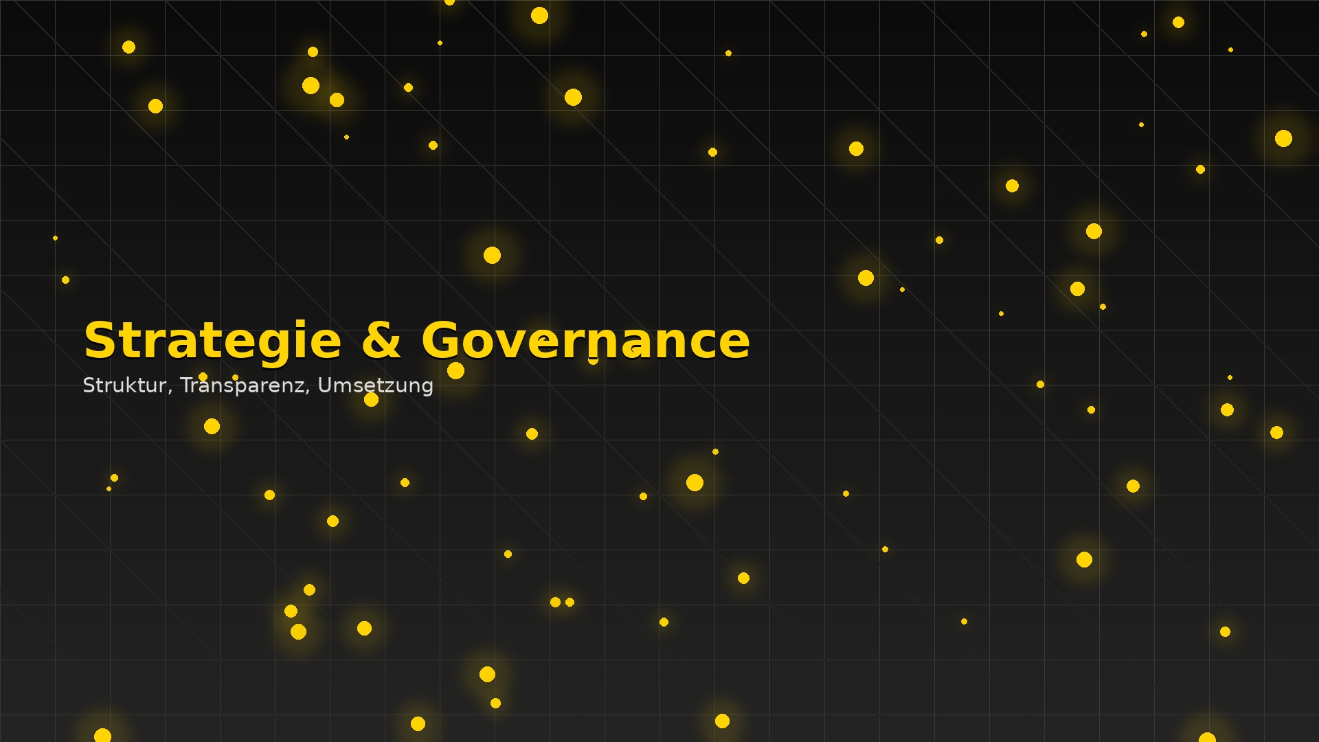 Strategie & Governance